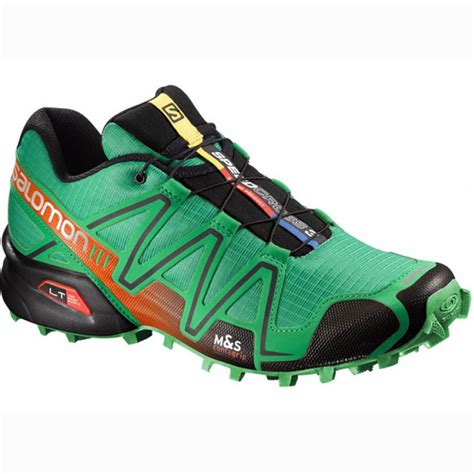 Zapatilla Salomon Speedcross Verde Negro Naranja