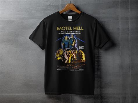 Motel Hell T Shirt Png Horror Movie Shirt Halloween Shirt Funny