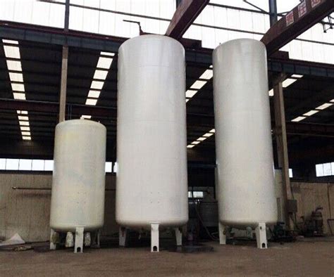 China Horizontal Type O Liquid Oxygen Storage Vessel For Lo Tank