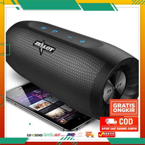 Jual Zealot S16 Bluetooth Speaker Dual Bass Dengan Powerbank 4000mAh