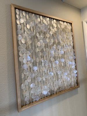 Capiz Shell Framed Wall Art World Market Diy Wall Art Decor