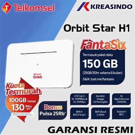 Jual Huawei B311 Modem Router Wifi TELKOMSEL Orbit Star H1 Free Kuota