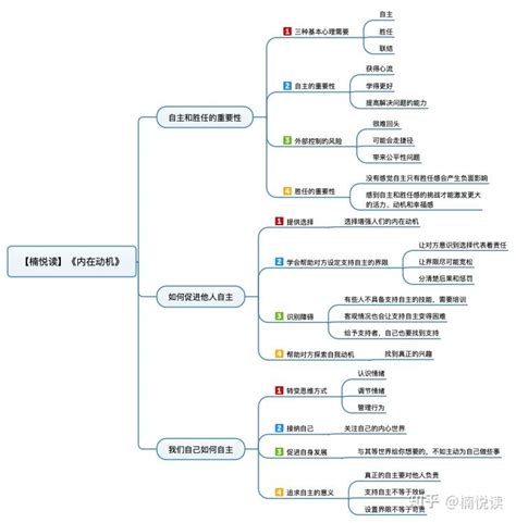 《内在动机》—读书笔记导图分享 知乎