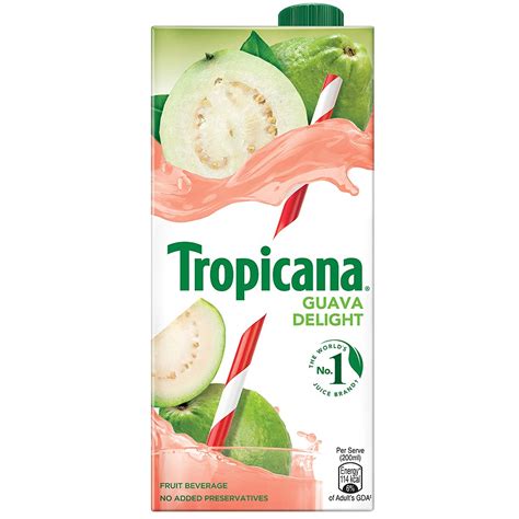 Tropicana Juice Guava Delight Carton 1 L Amazon In Grocery