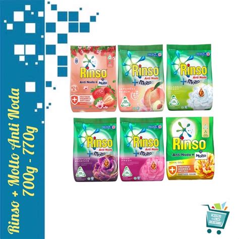 Jual Rinso Molto Anti Noda 770g 700g Japanese Peach Classic Fresh