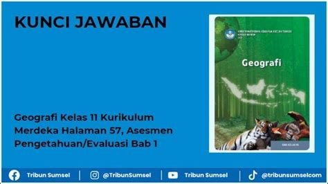 Kunci Jawaban Geografi Kelas 11 Halaman 57 Kurikulum Merdeka Asesmen