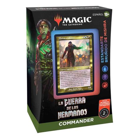 Mishra S Burnished Baraja Commander La Guerra De Los Hermanos Magic The