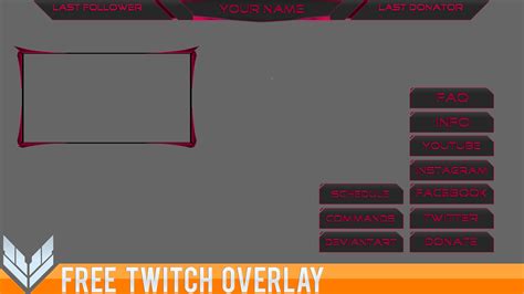 Overlay [Free Twitch Template] #2 by Ayzs on DeviantArt