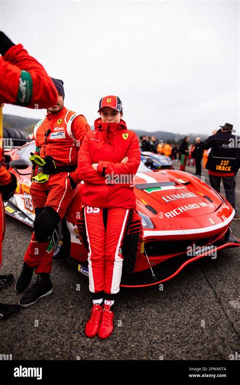 Wadoux Lilou Fra Richard Mille Af Corse Ferrari 488 Gte Evo