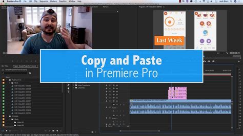 Copy And Paste In Premiere Pro Youtube