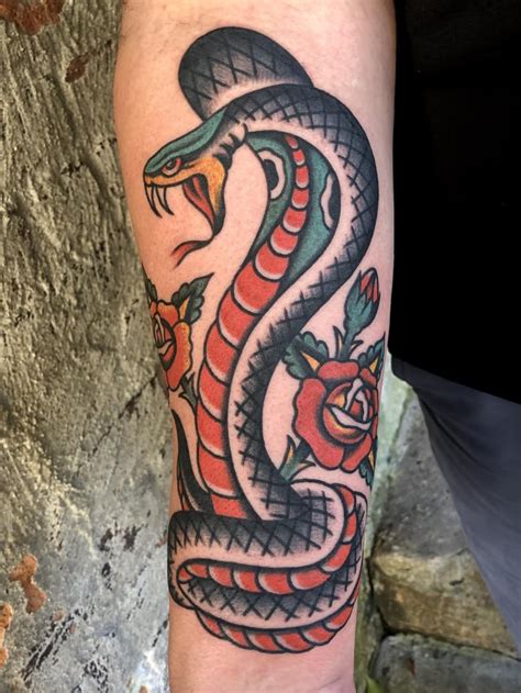 Cobra By Eli Quinters Smith Street Tattoo Parlour In Brooklyn R