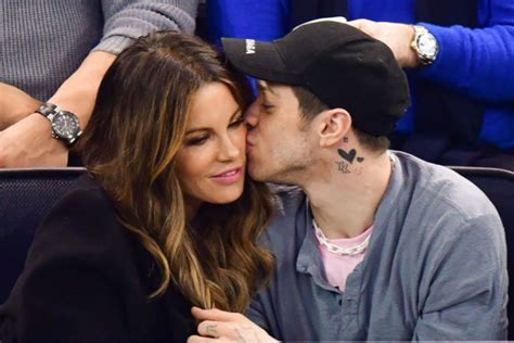 Kate Beckinsale And Pete Davidson Kiss Passionately At Hockey Game ...