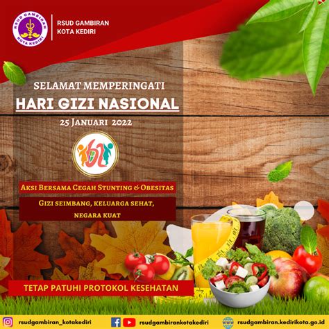 HARI GIZI NASIONAL 2022 RSUD Gambiran Kota Kediri