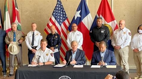 Governor Greg Abbott Issues Disaster Declaration For 23 Counties