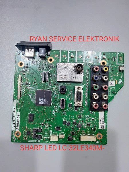 Jual Mb Mainboard Tv Led Sharp LC 32LE340M Di Lapak Ryan Service