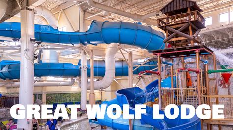 Great Wolf Lodge Waterslides POV Tour Bloomington Minnesota YouTube