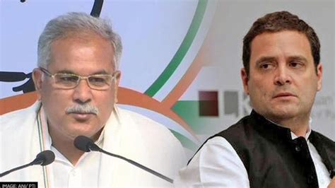 Chhattisgarh Cm Backs Rahul Gandhis Two Indias Remark Poor People