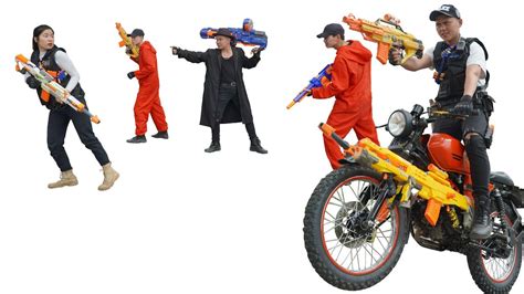 Nerf Guns War Wrath Of Couple Police Seal Team Fight Boss Xx