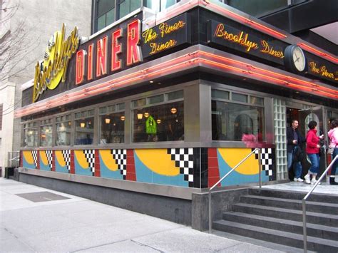 De Brooklyn Diner In Manhattan 57ste Straat