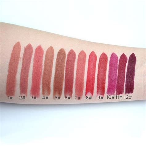 Imagic ลิปสติก ติดทนนาน มี12สีให้เลือก Imagic Lipsticks 12 Color Professional Lip Makeup Makeup