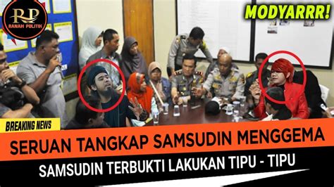 HARI INI SERUAN WARGA TANGKAP SAMSUDIN MENGGEMA TERBUKTI JELAS