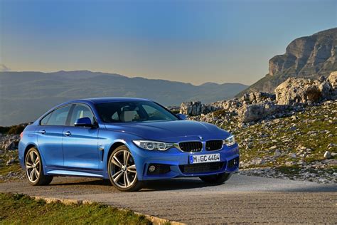 BMW 428i Gran Coupe Shines Blue in New Official Photos - autoevolution