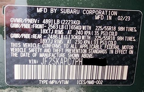 09 13 2011 Paint Code Question Updated Subaru Forester