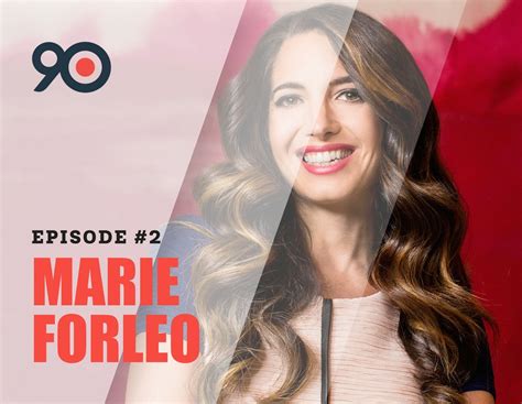 Marie Forleo is a great example of someone hustling hard to chase down their goals.