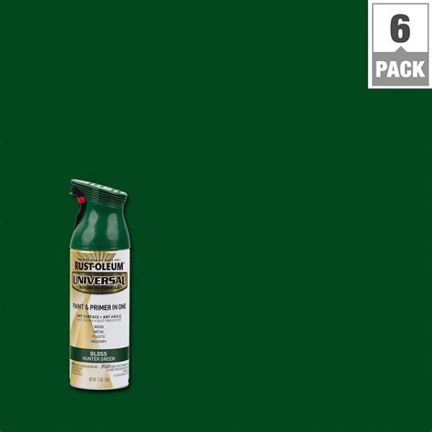 Rust Oleum Universal 12 Oz All Surface Gloss Hunter Green Spray Paint