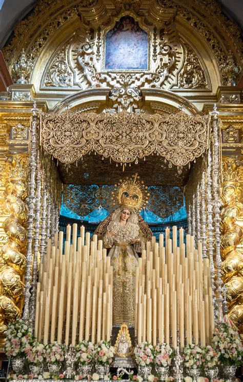 La Virgen Del Patrocinio En Su Paso De Palio