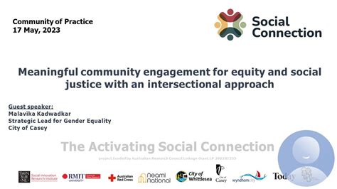 Cop Meaningful Community Engagement For Equity And Social Justice With