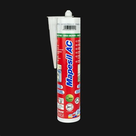 Mapei Ac Mapesil Silicone Sealant Black Ml