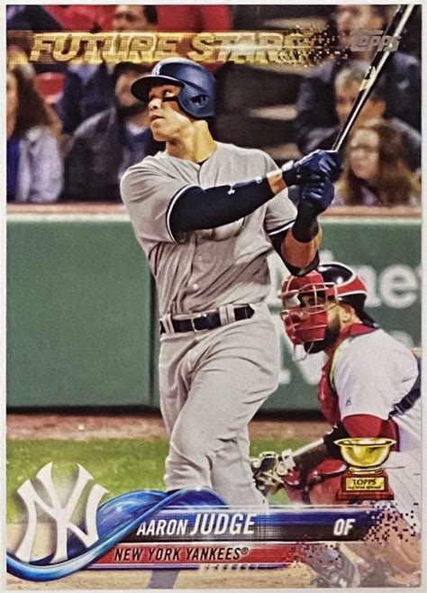 Aaron Judge 2018 Topps New York Yankees Baseball Future Stars All Star