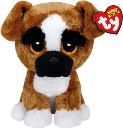 Ty Brutus Medium Beanie Boo Boxer Dog Beanie Beanie Boo Birthdays