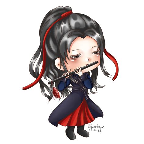 Wei Wuxian- The Untamed- Fan art by siparin on DeviantArt