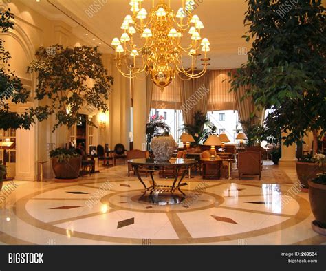 Hotel Lobby Interior Image And Photo Free Trial Bigstock