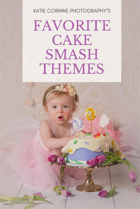 Cake Smash Themes - My Favorites | Katie Corinne Photography's Blog