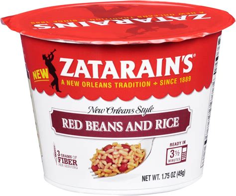 Zatarain S New Orleans Style Red Beans And Rice Cup Shop Rice And Grains At H E B