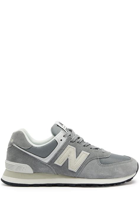 New Balance Legacy Panelled Mesh Sneakers Sneakers Nubuck Grey