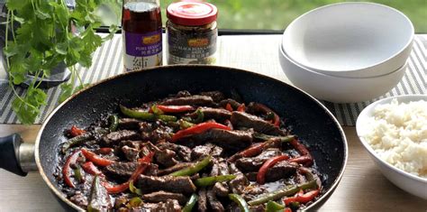 Easy Black Bean Beef Stir Fry Just A Mum S Kitchen