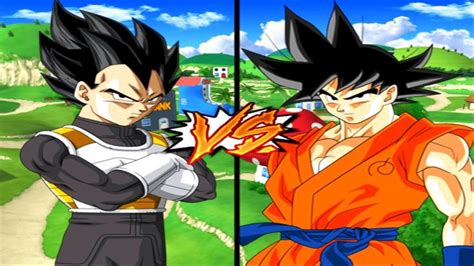 Vegeta And Vegeta SSJ4 VS Goku And Goku SSJ4 Dragon Ball Z Budokai