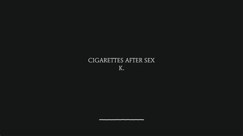 K Cigarettes After Lyrics