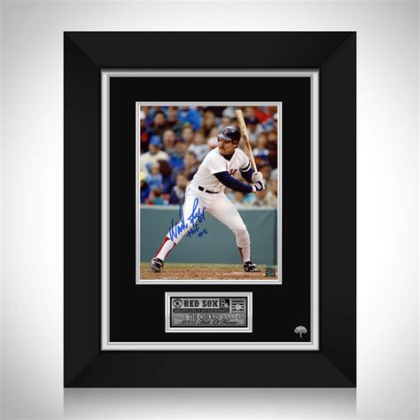 Boston Red Sox Wade Boggs Photo Limited Signature Edition Custom Frame