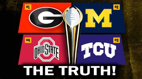 The TRUTH About The College Football Playoff Games - Win Big Sports