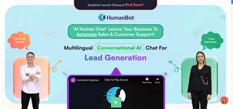 Humanbot AI Tool Review Pricing And Alternatives 2023