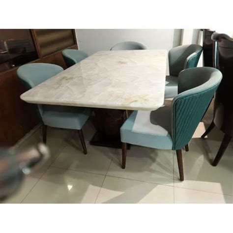 Modern Luxury 6 Seater Dining Table No Assembly Required At Best Price In New Delhi Ankit