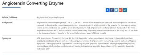 ace enzyme - DocCheck