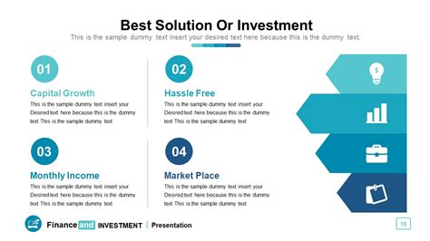 Finance & Investment PowerPoint Template - SlideModel