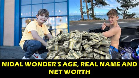 Amazing Nidal Wonders Age Real Name And Net Worth 😮 Youtube