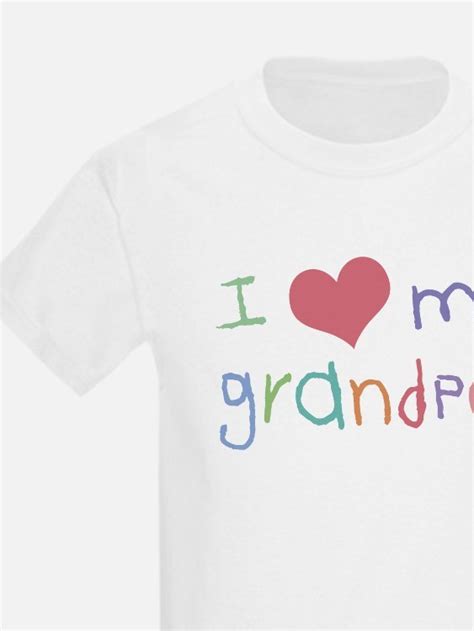 I Love My Grandpa T Shirts Shirts And Tees Custom I Love My Grandpa